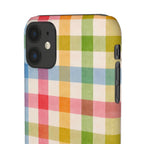 Pastel Plaid Phone Case