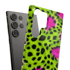 Neon Leopard Phone Case
