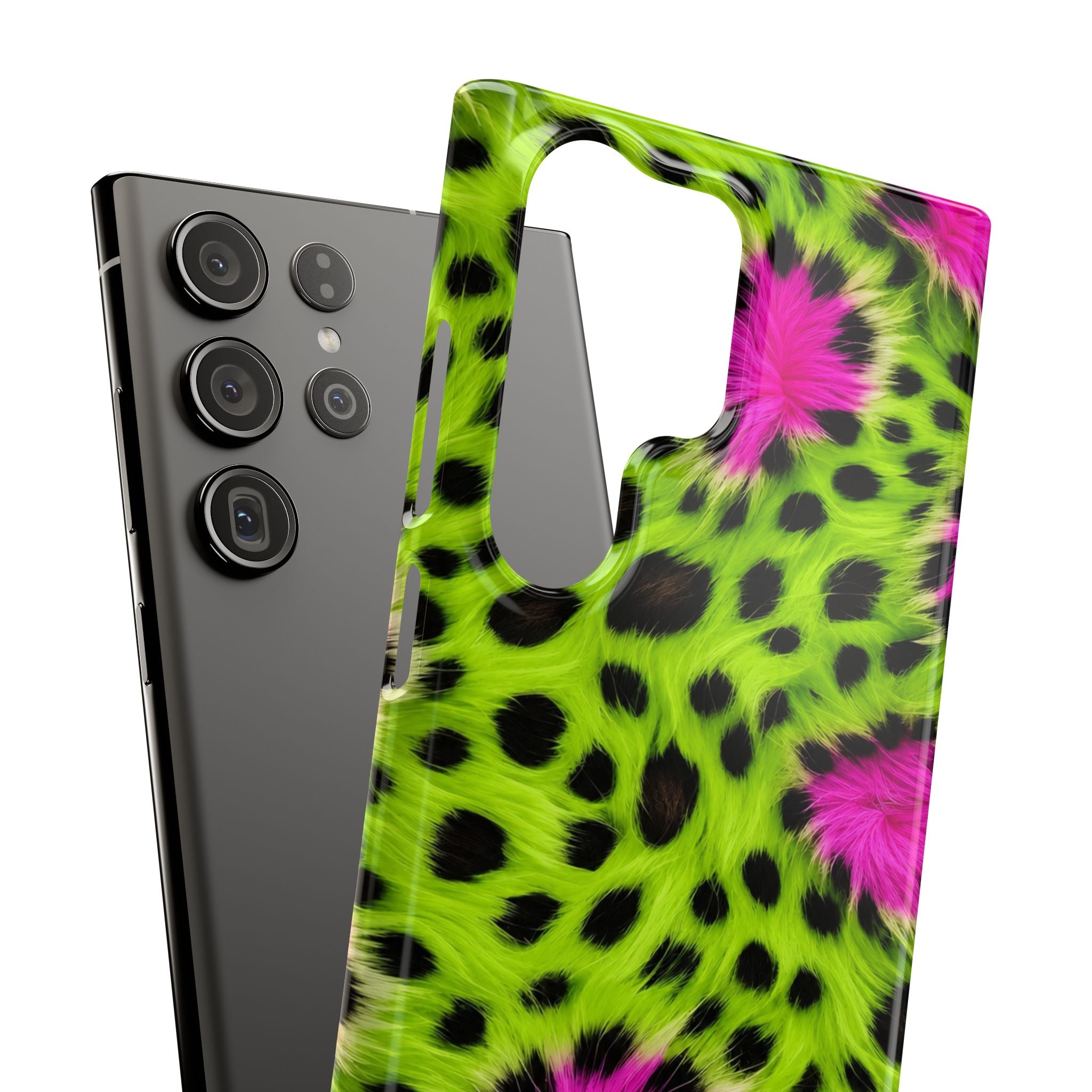 Neon Leopard Phone Case