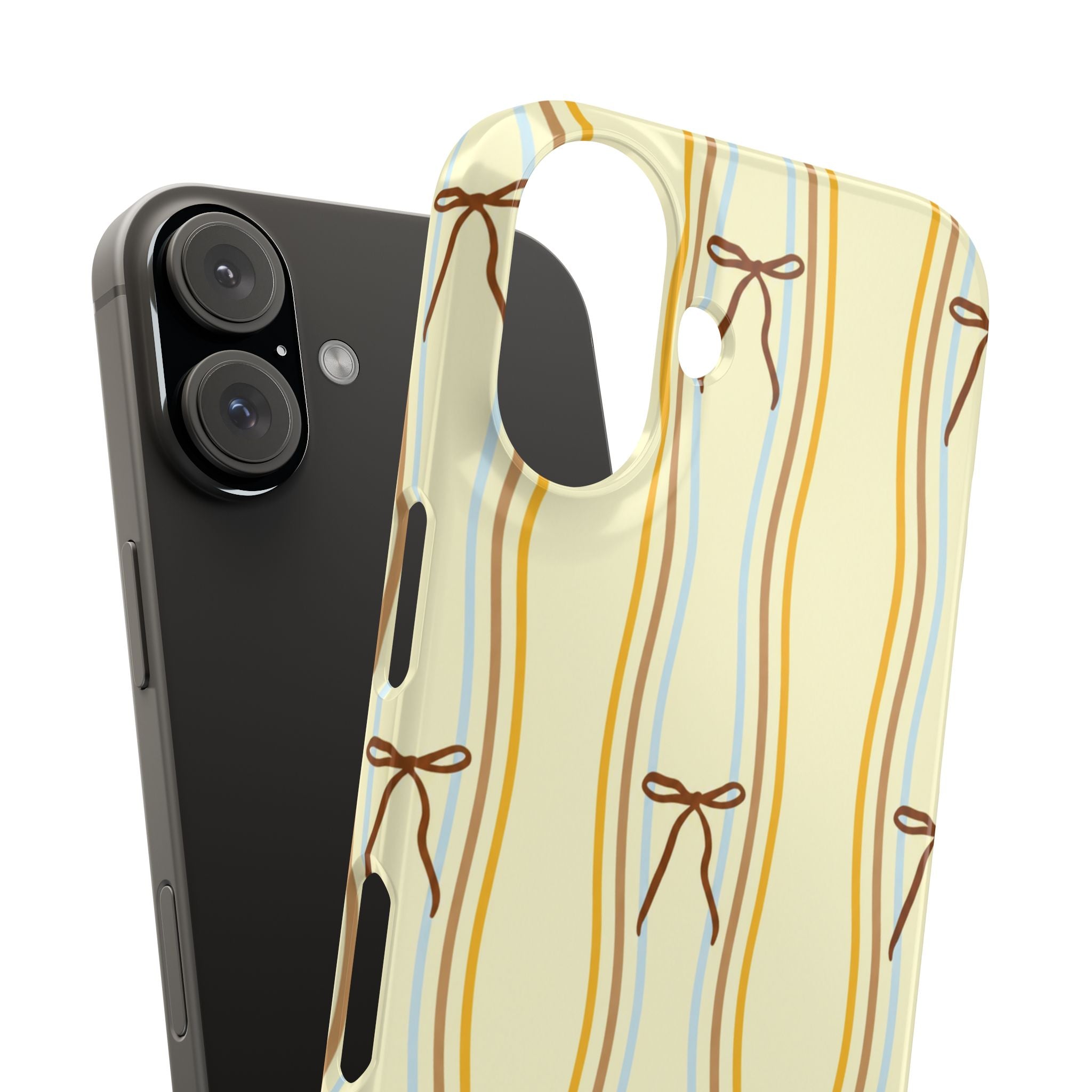 Bow Stripe Phone Case