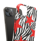 Retro Zebra Stars Phone Case