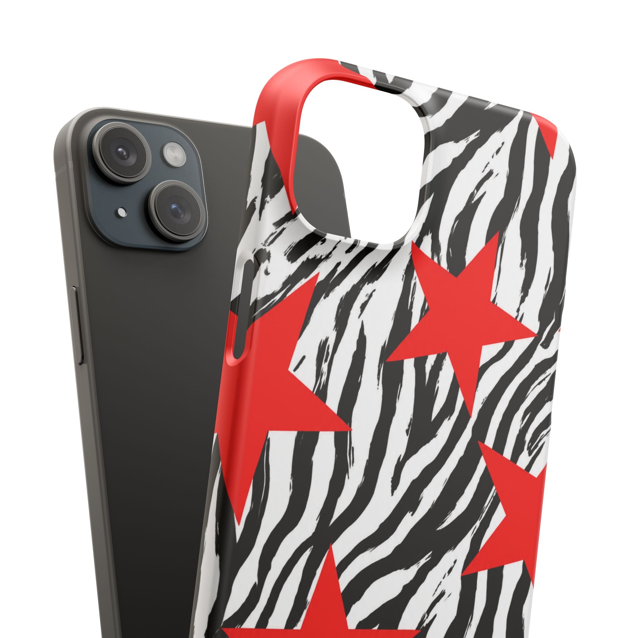 Retro Zebra Stars Phone Case
