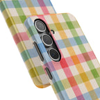 Pastel Plaid Phone Case