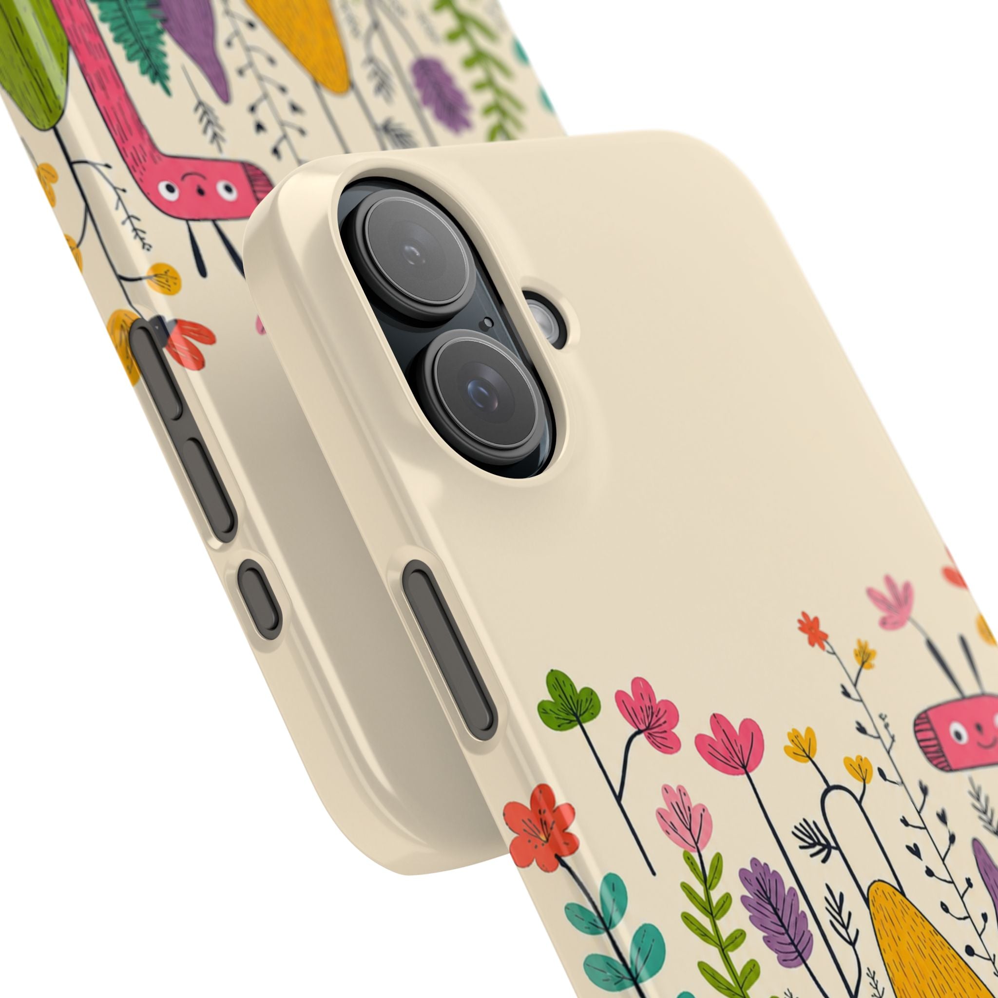 Cute Monster Garden Phone Case