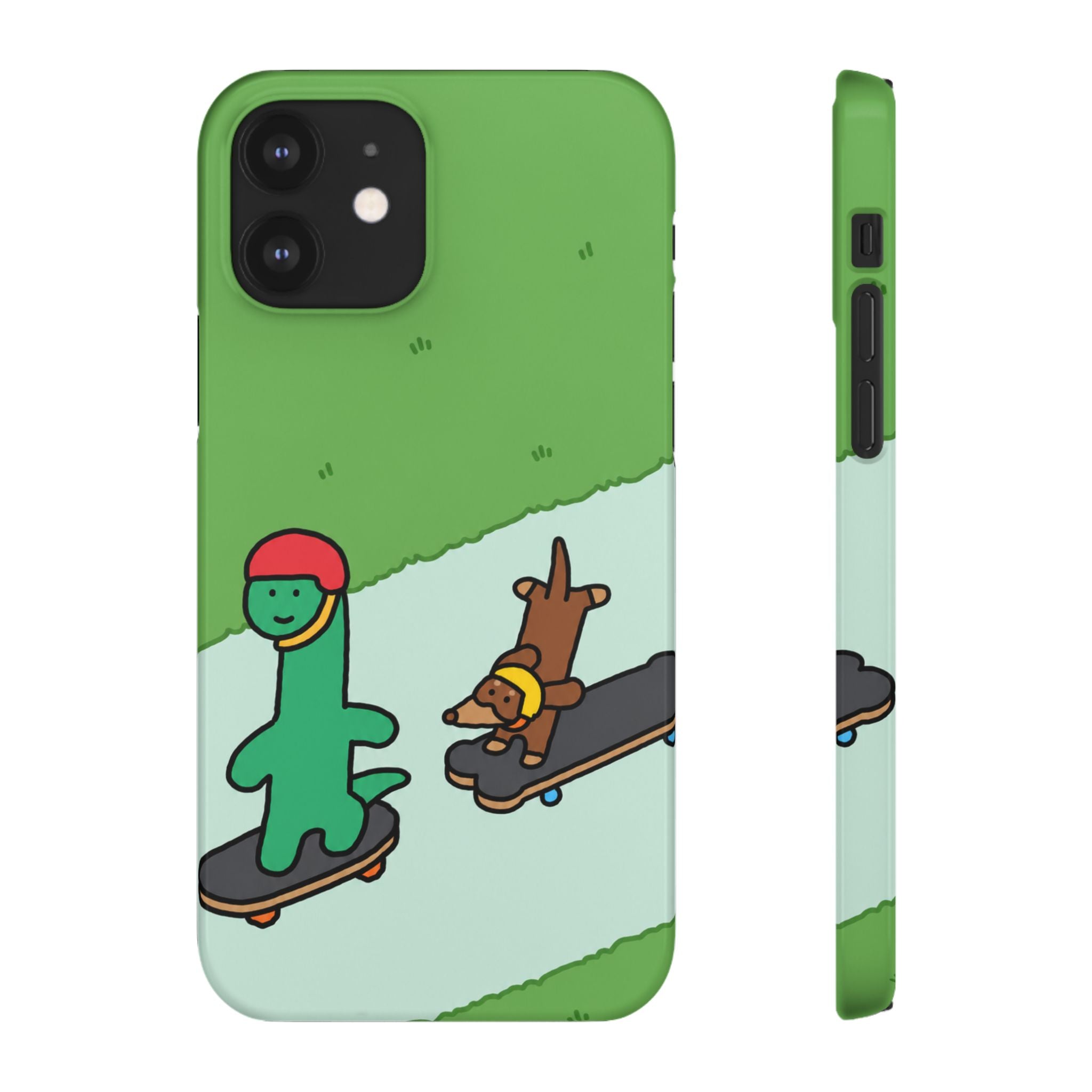 Skater Dino Phone Case