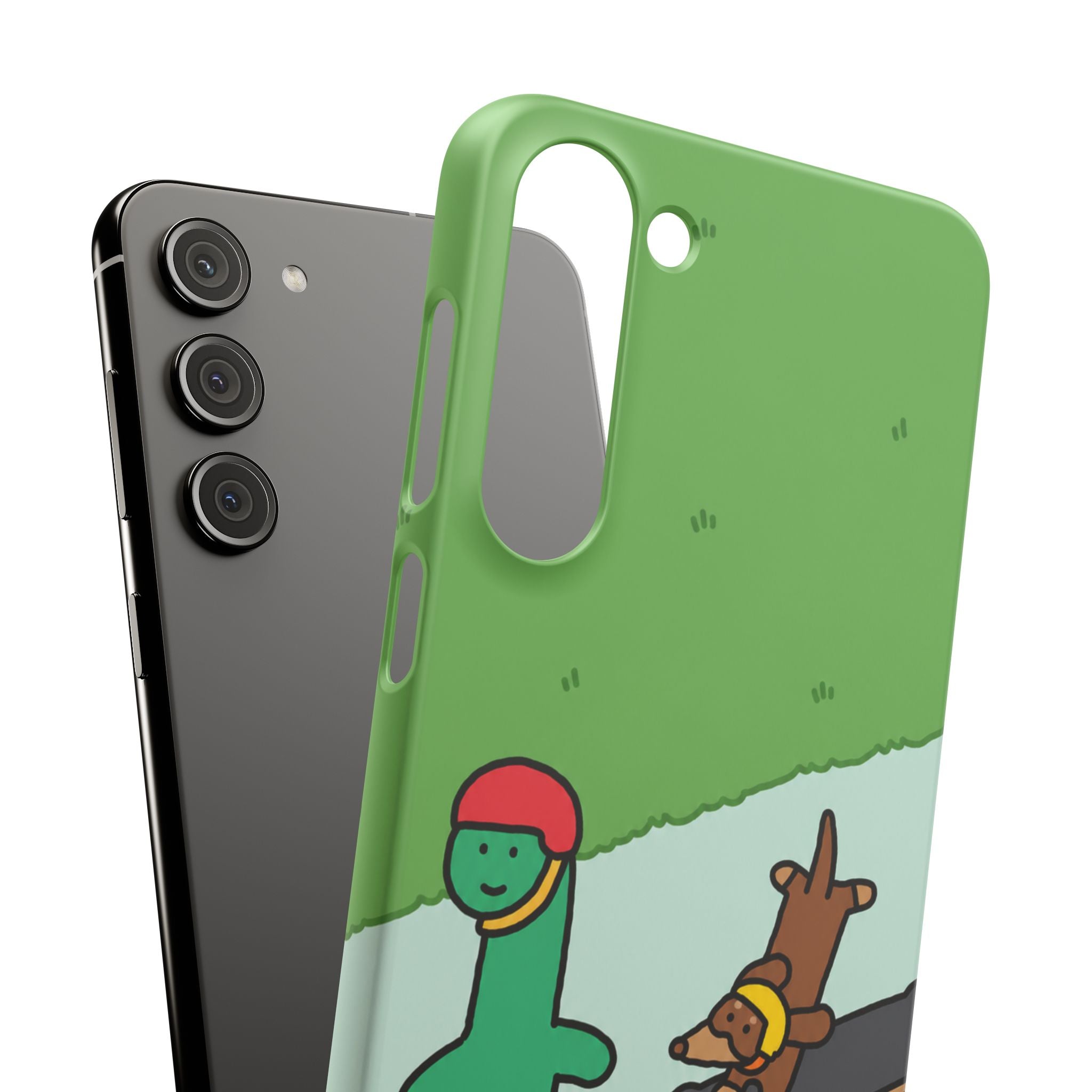 Skater Dino Phone Case