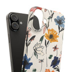 Wildflower Sketch Phone Case