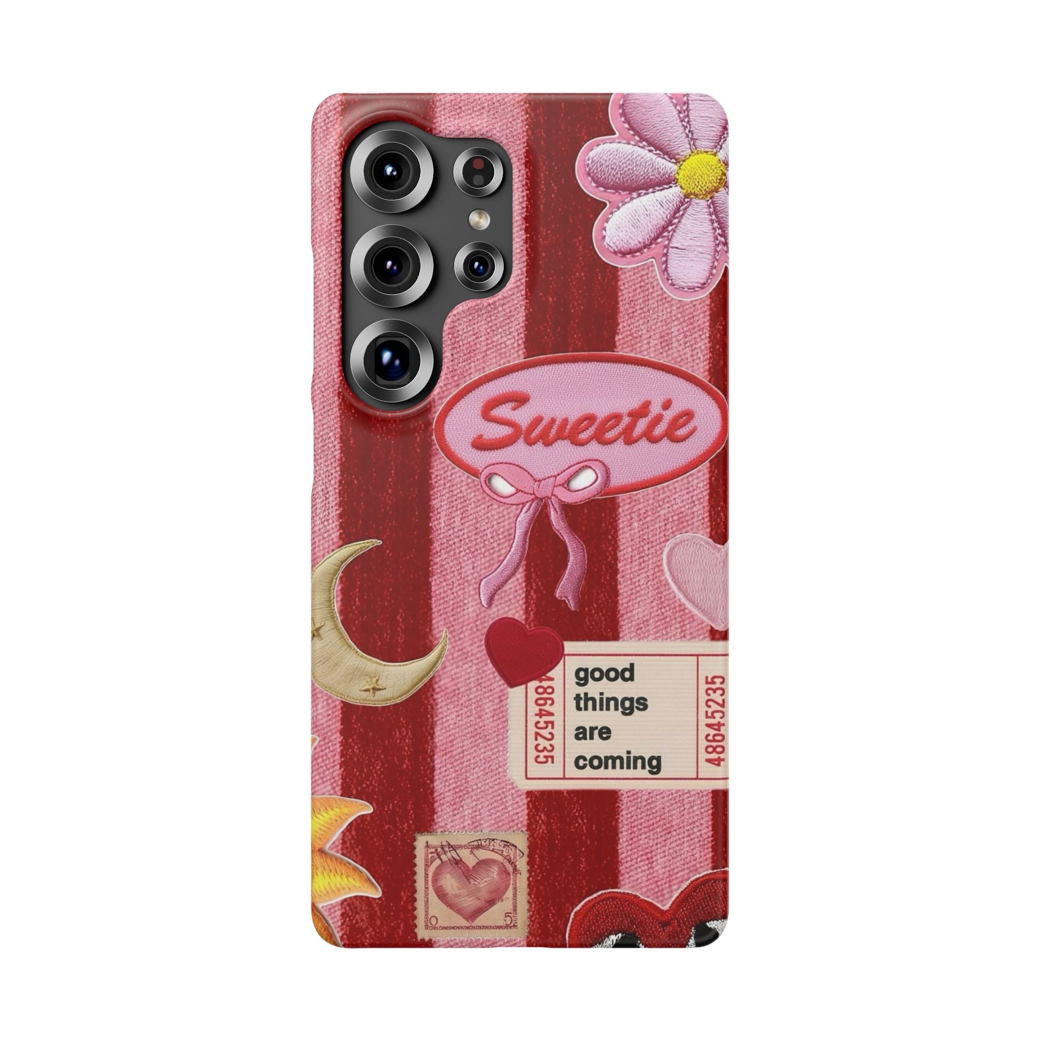 Coquette Patch Phone Case