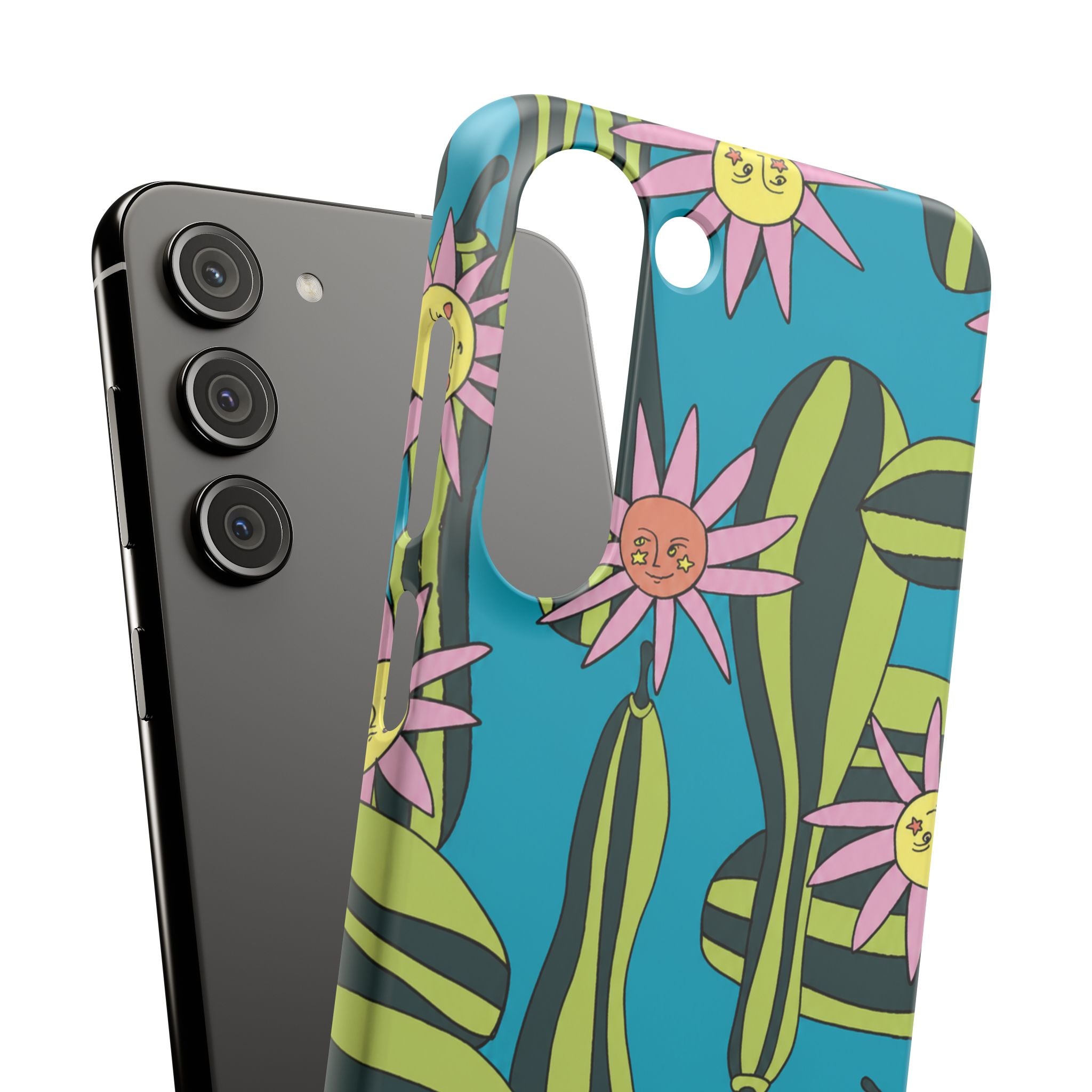 Whimsical Floral Garden Phone Case