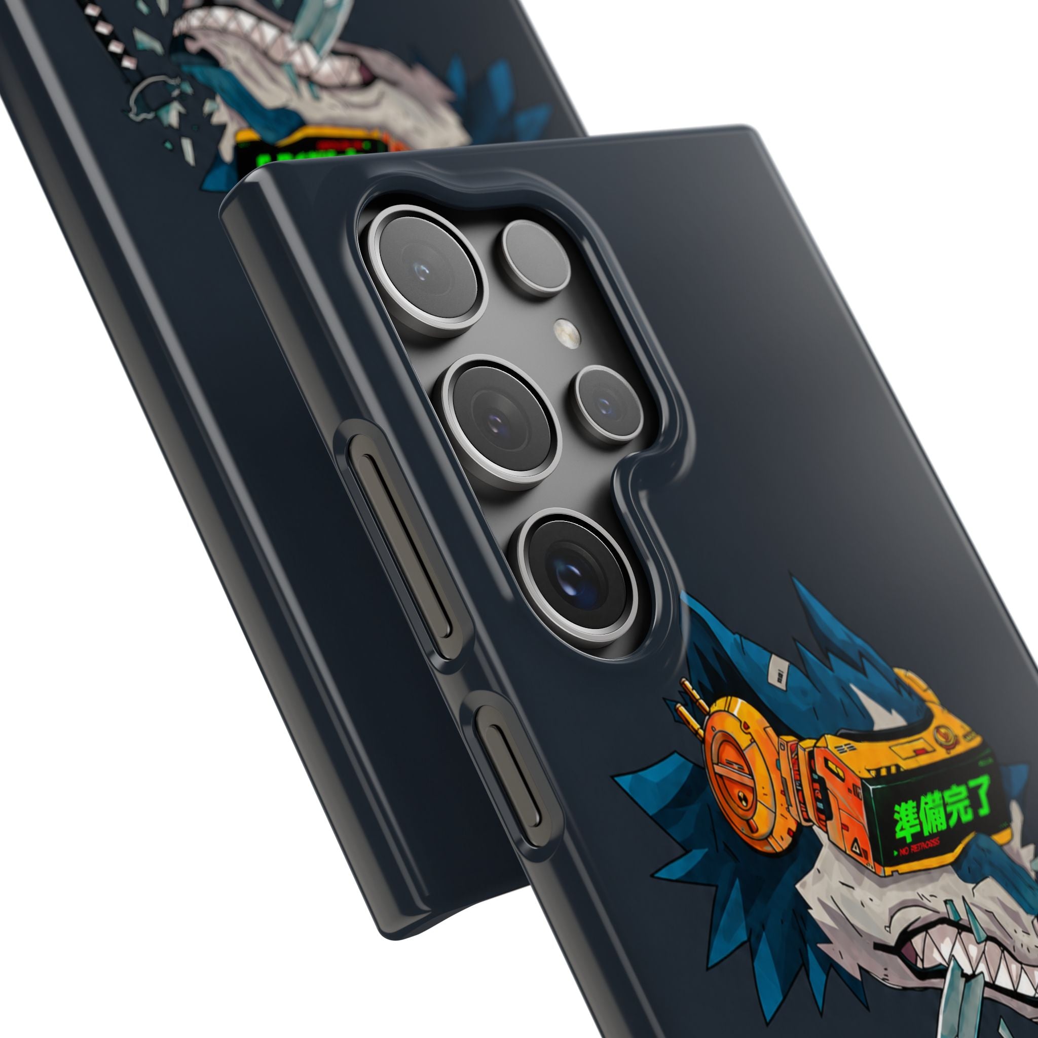 Cyberpunk Wolf Phone Case