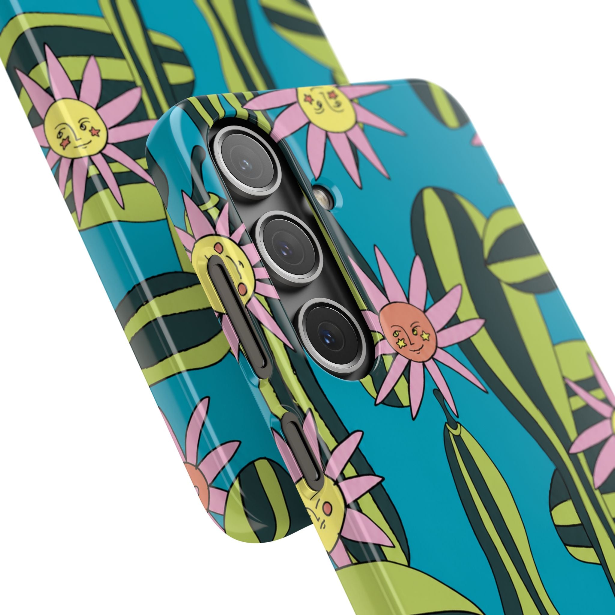 Whimsical Floral Garden Phone Case