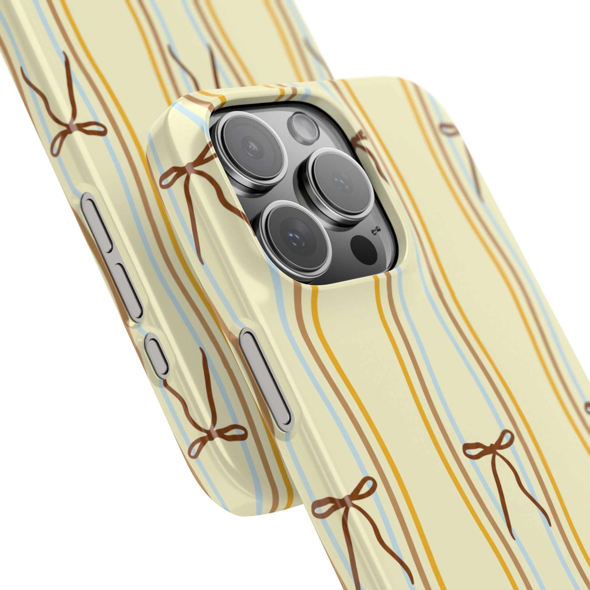 Bow Stripe Phone Case