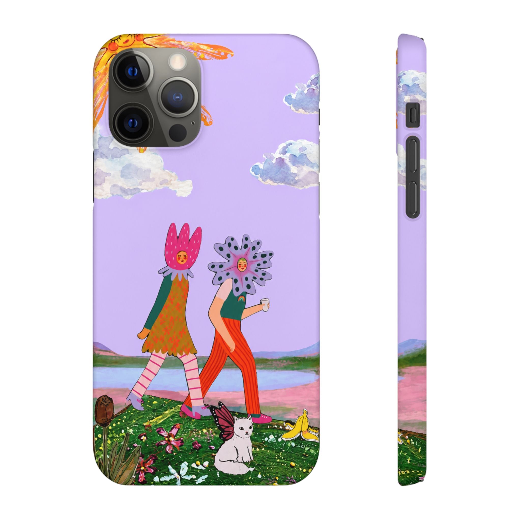 Floral Friends Phone Case