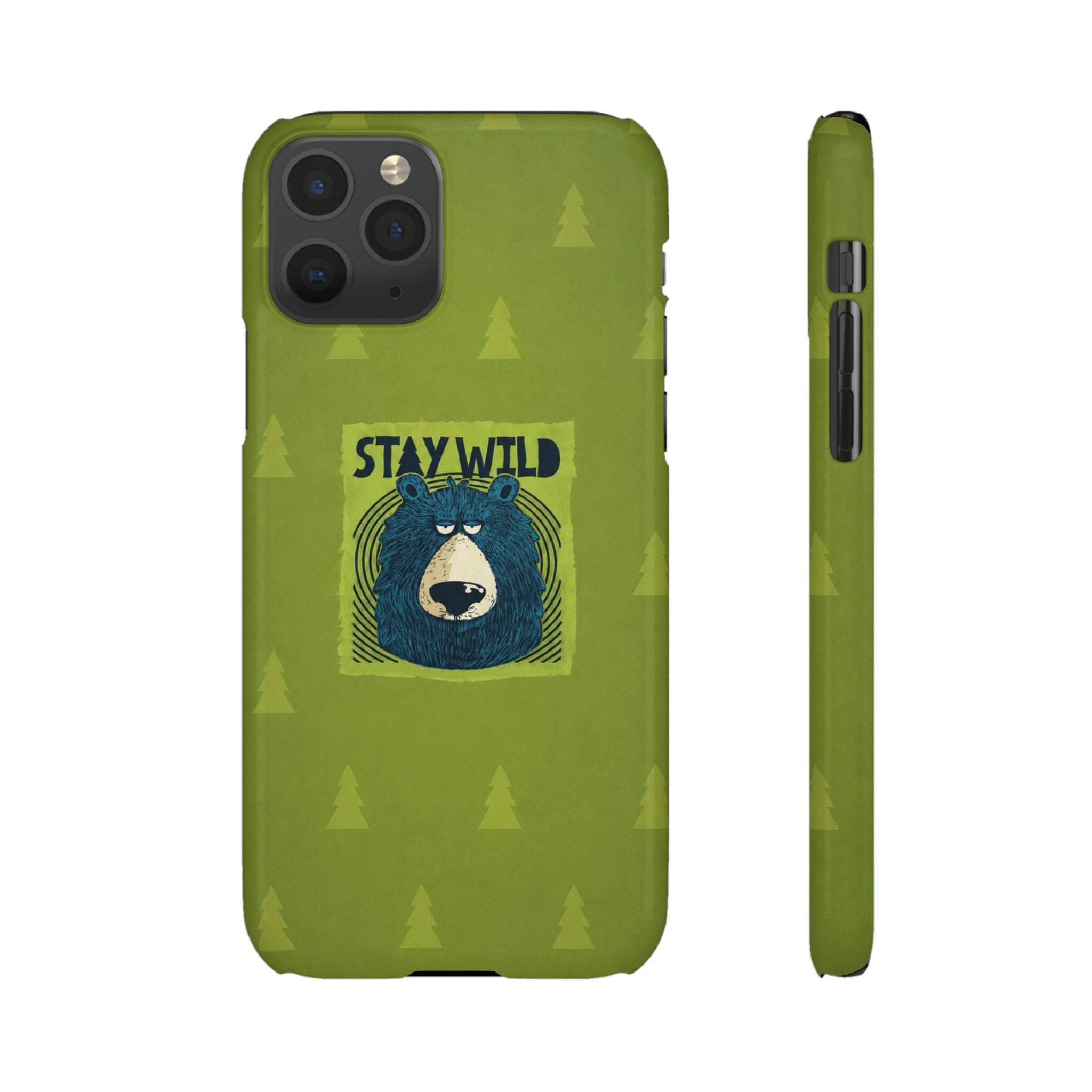 Stay Wild Bear Phone Case