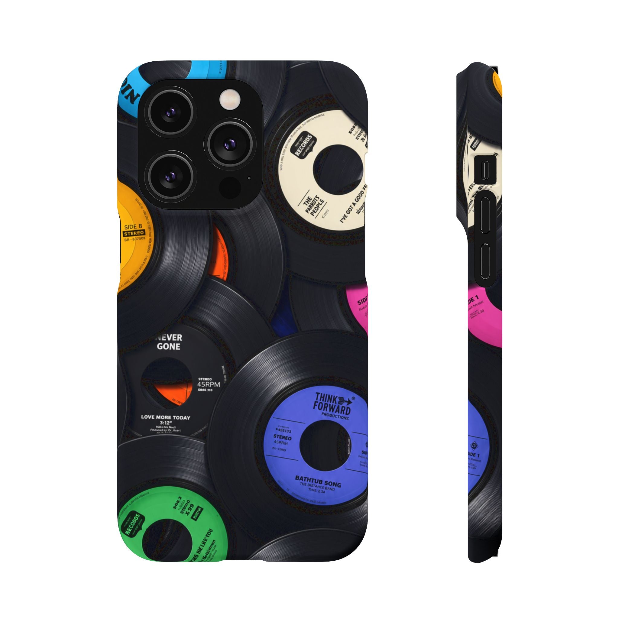Vintage Vinyl Records Phone Case