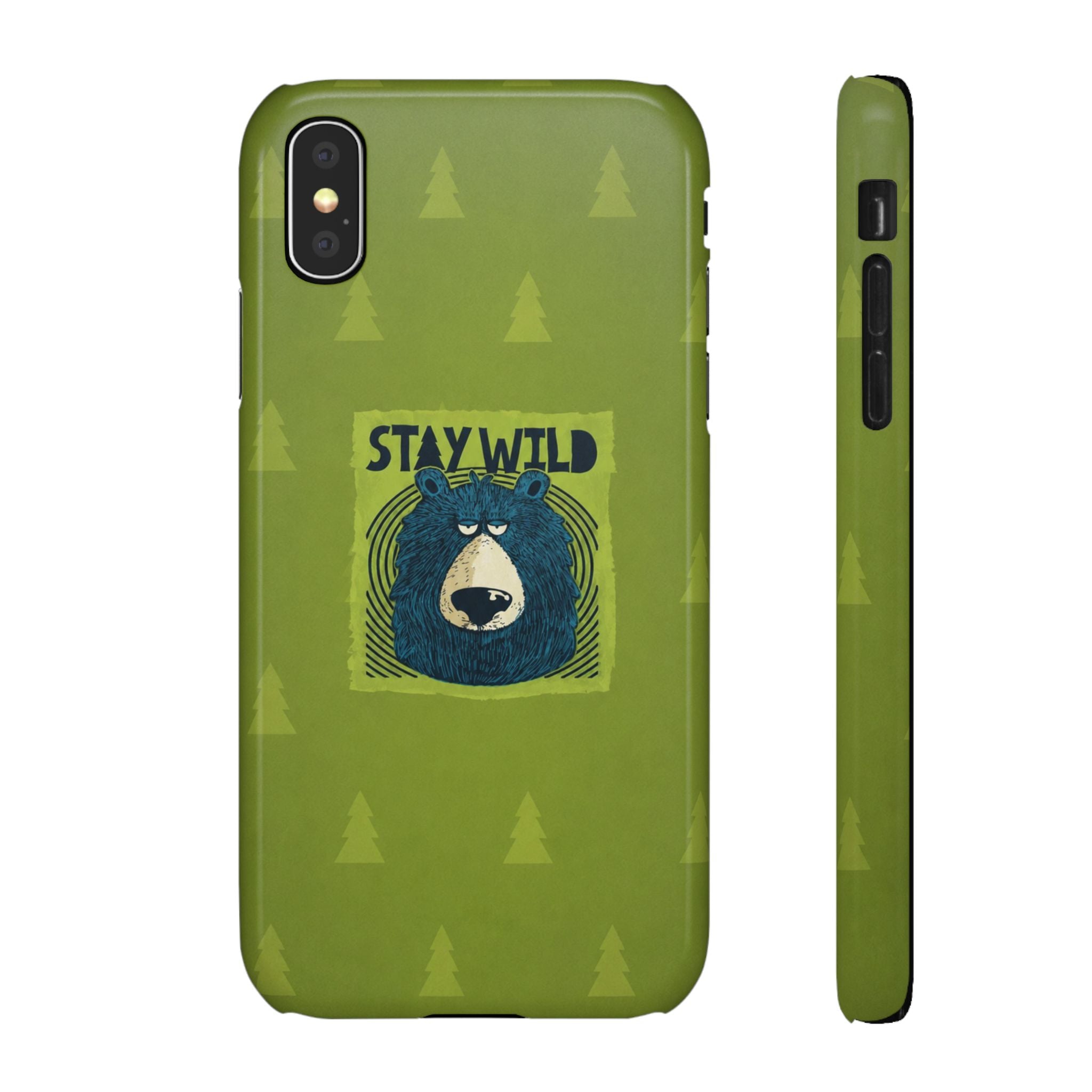 Stay Wild Bear Phone Case