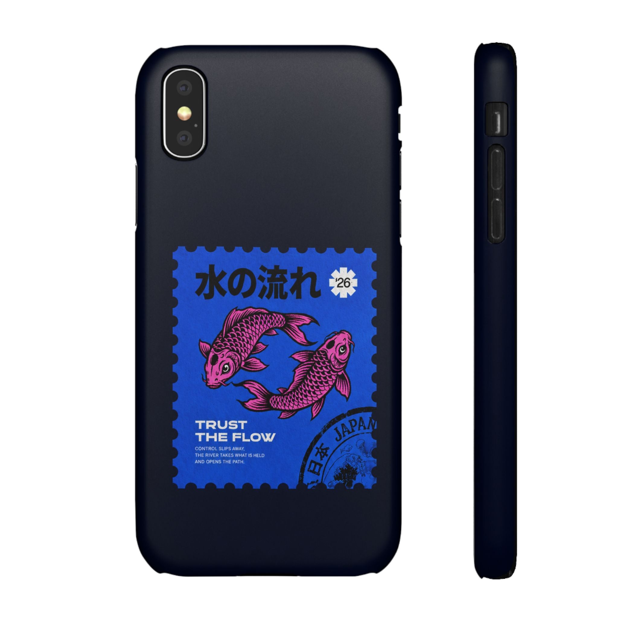 Trust The Flow Koi Phone Case