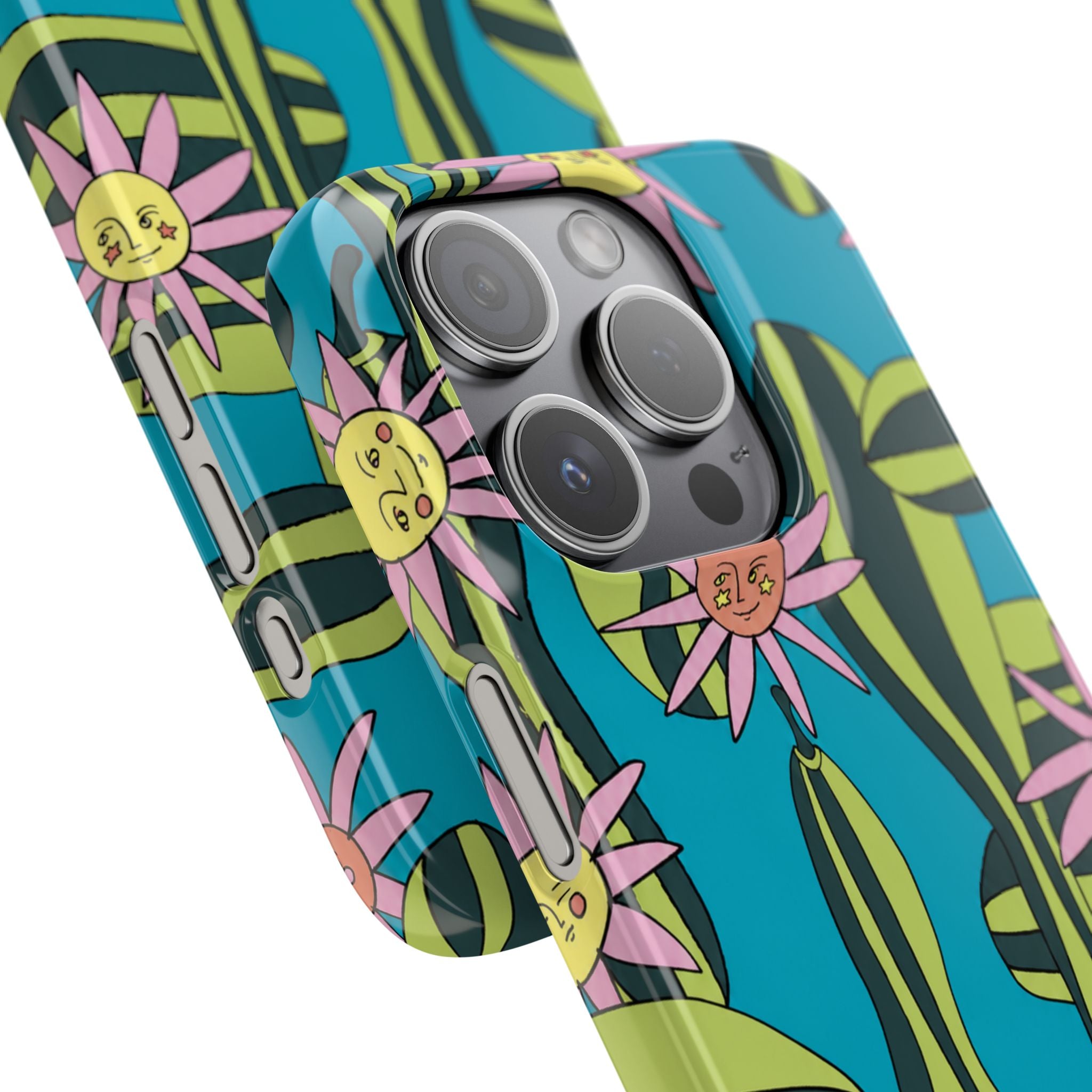 Whimsical Floral Garden Phone Case