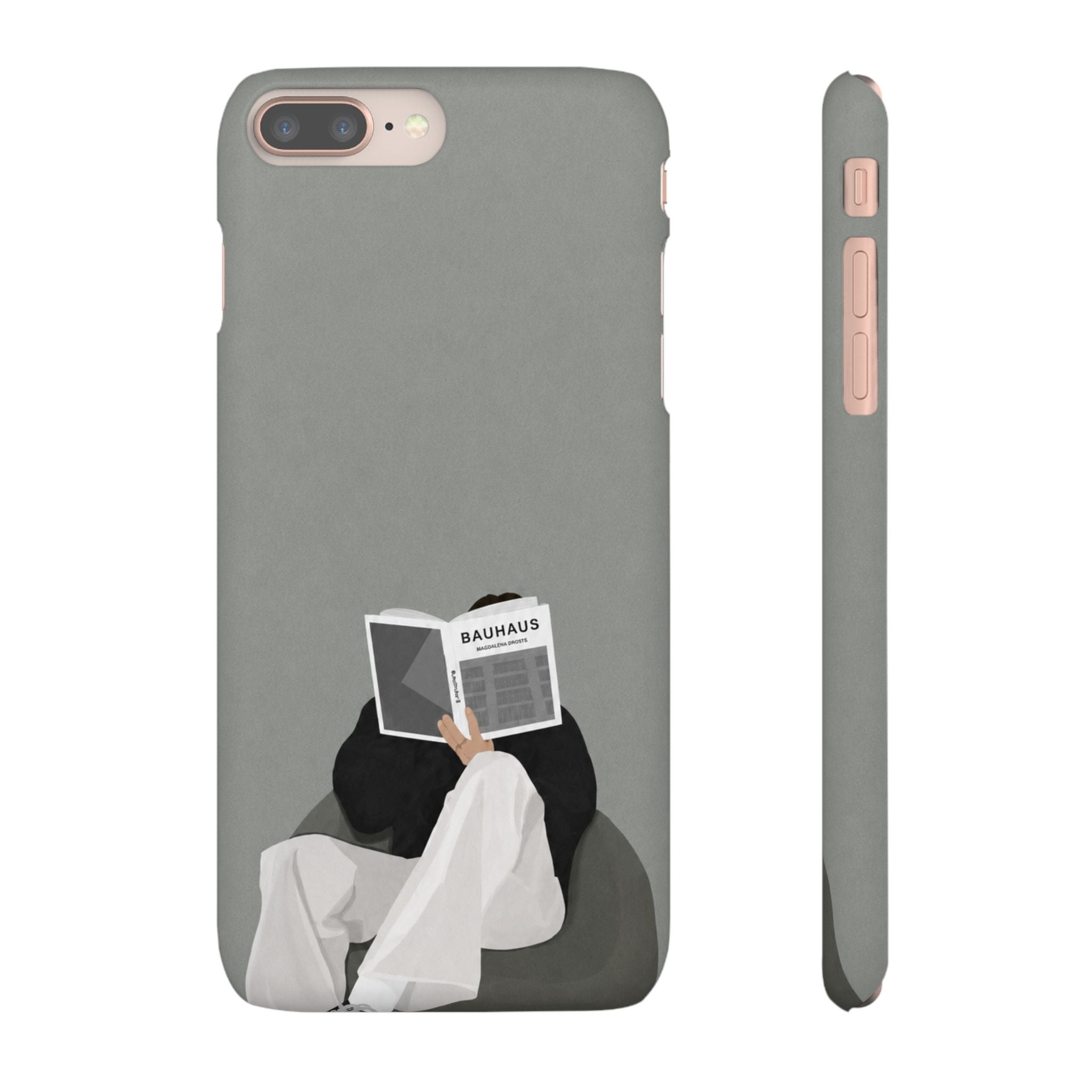 Quiet Pages – Minimalist Aesthetic Phone Case