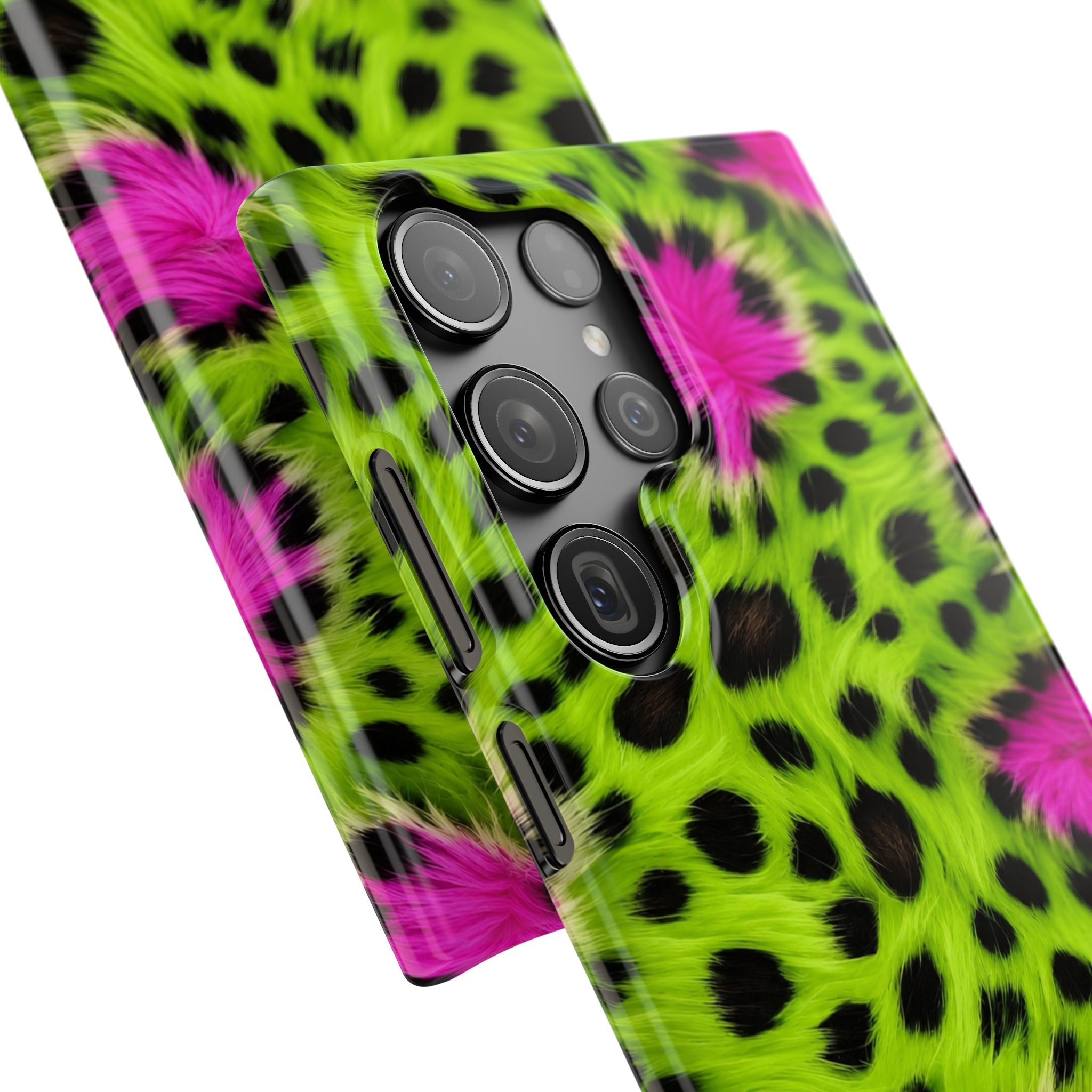 Neon Leopard Phone Case