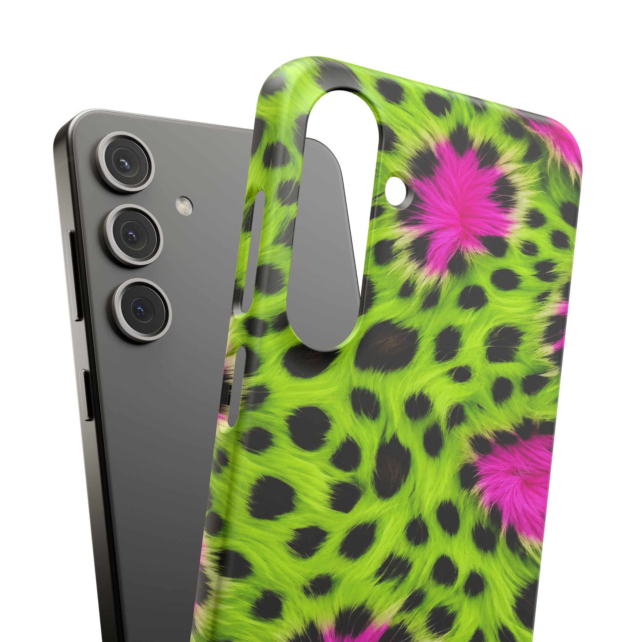 Neon Leopard Phone Case