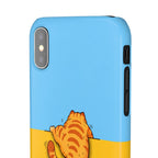 Peekaboo Orange Cat Phone Case