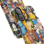 Cute Cat Pattern Phone Case