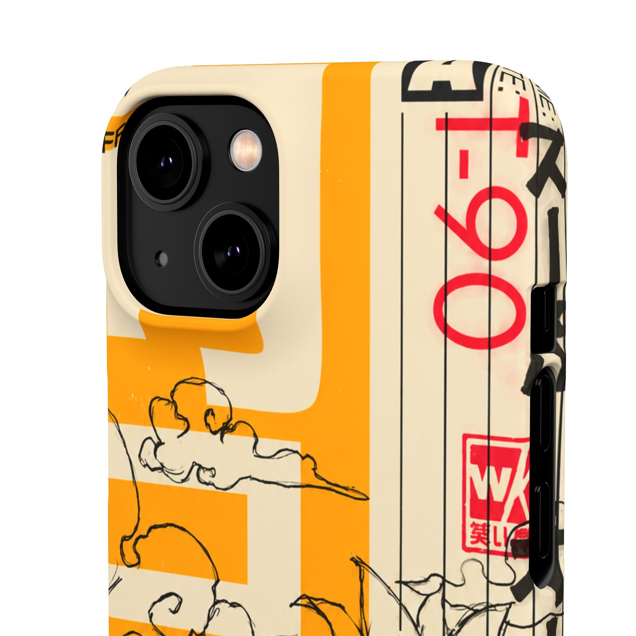 Retro Cassette Floral Phone Case