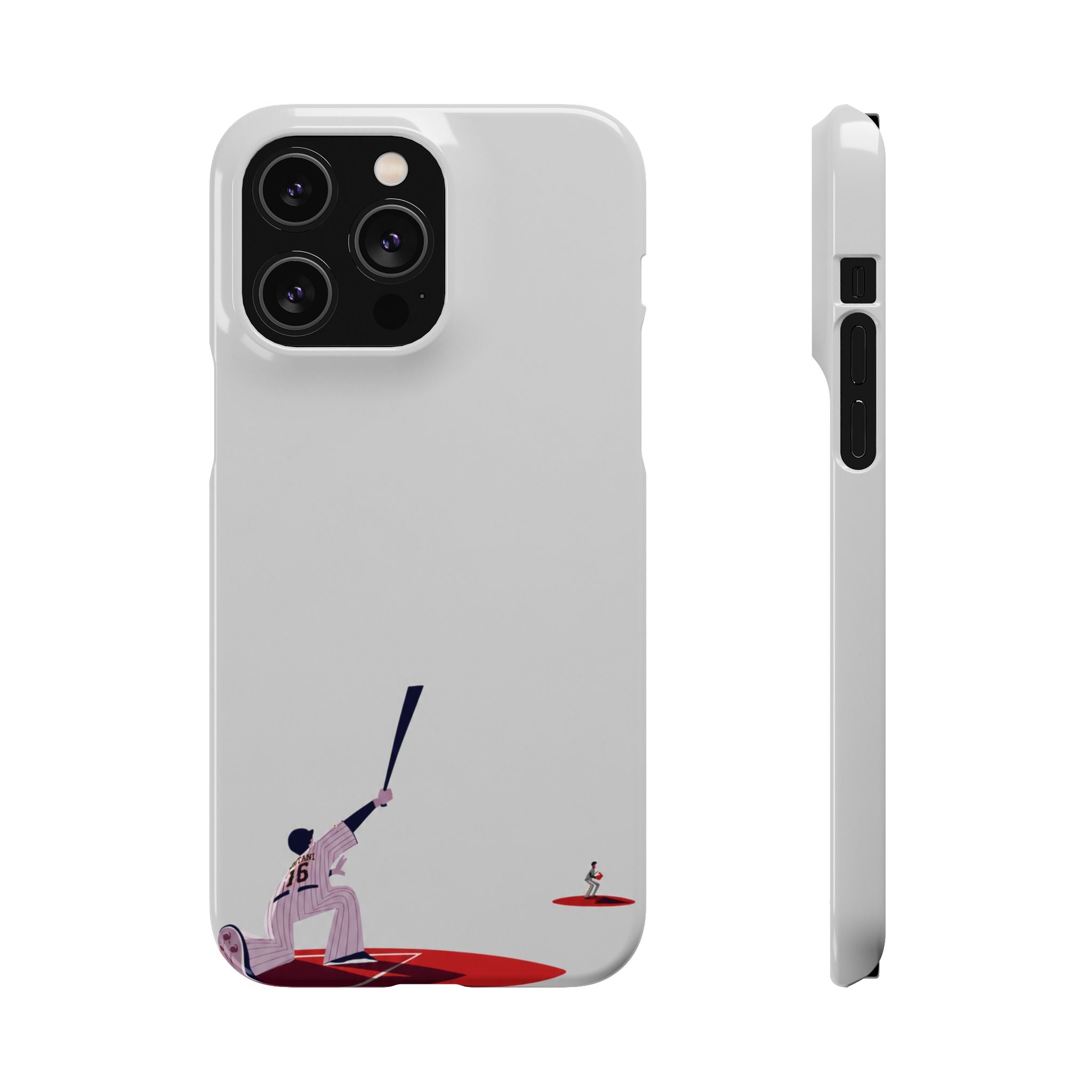 Baseball Swing Art Phone Case