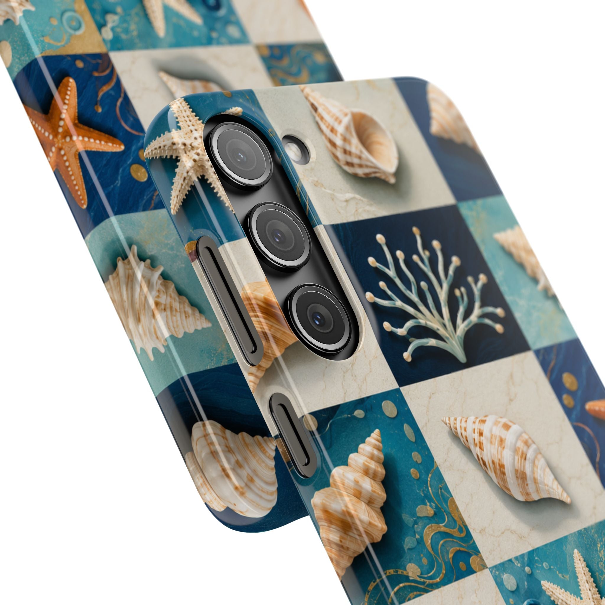 Coastal Seashell Mosaic Phone Case