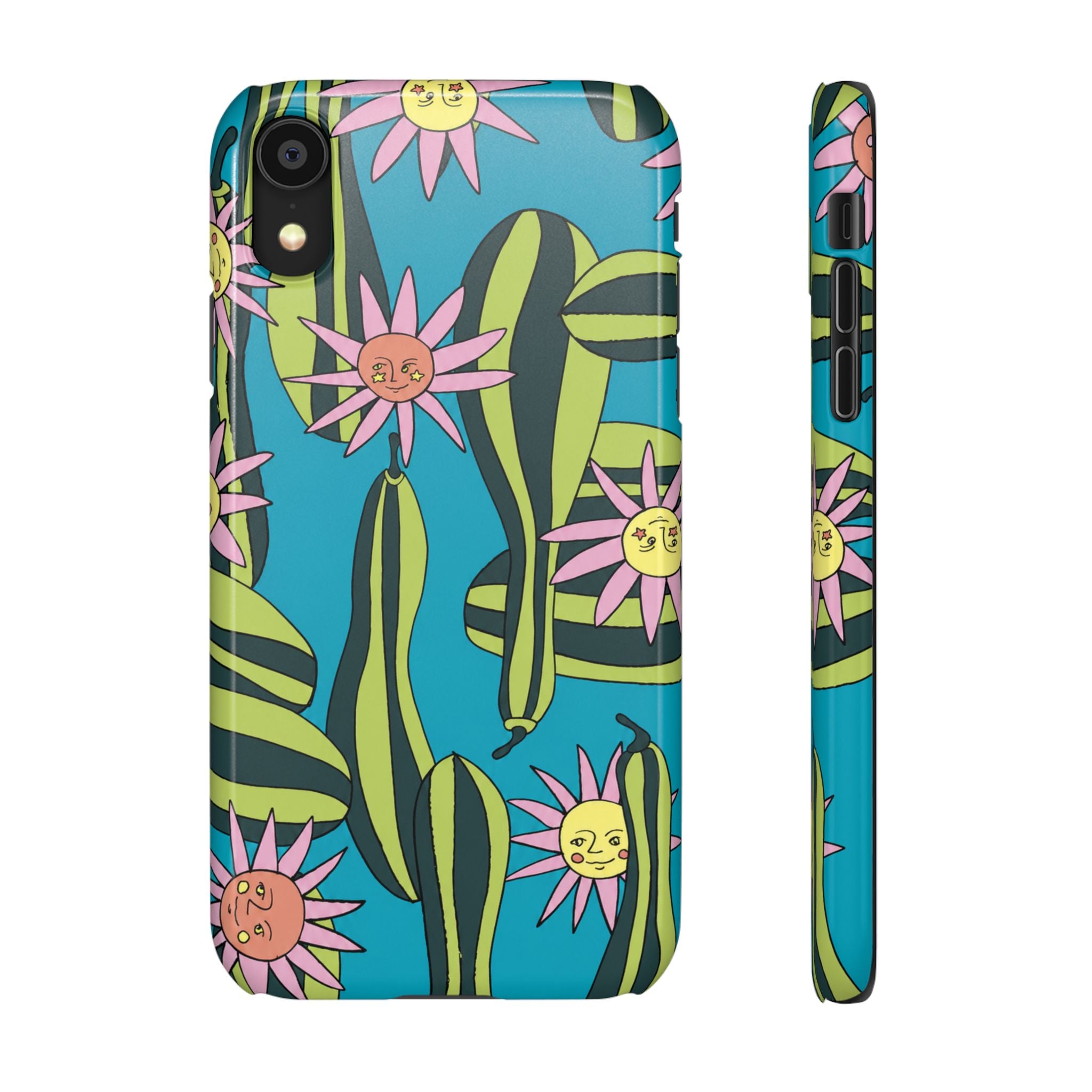 Whimsical Floral Garden Phone Case