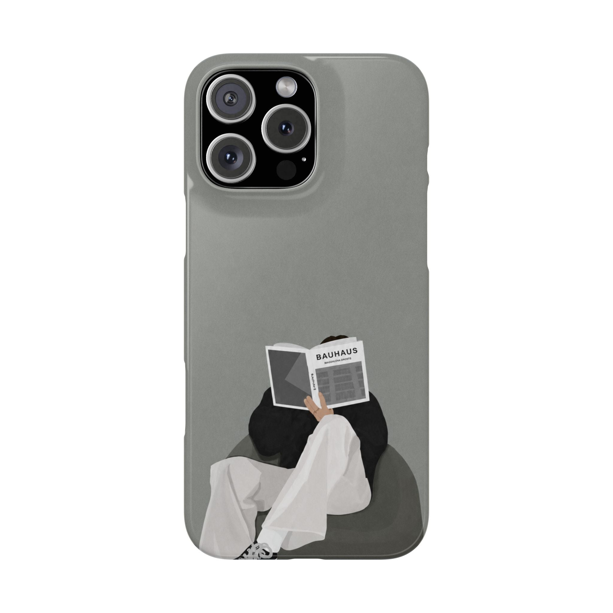 Quiet Pages – Minimalist Aesthetic Phone Case