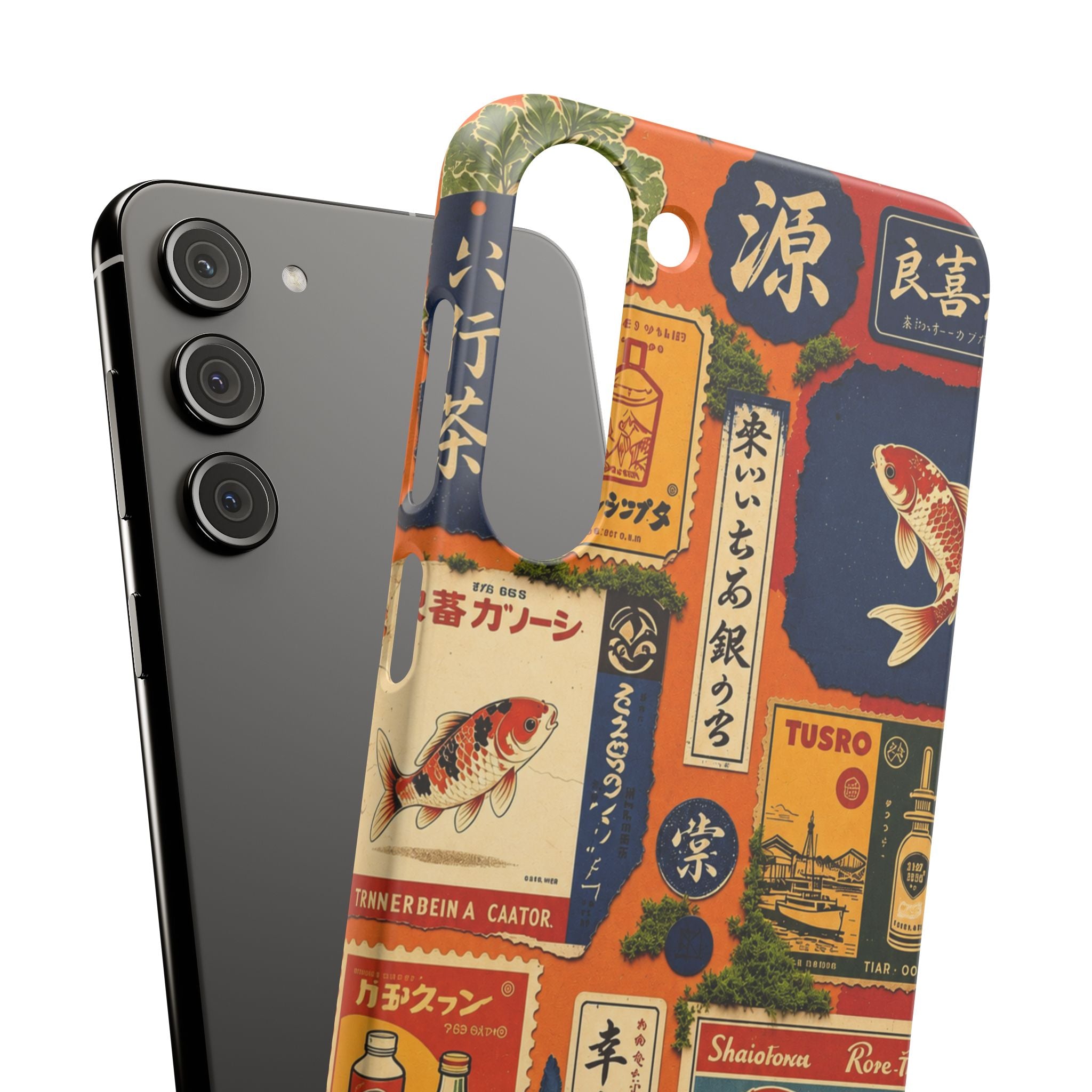 Vintage Japanese Koi Phone Case