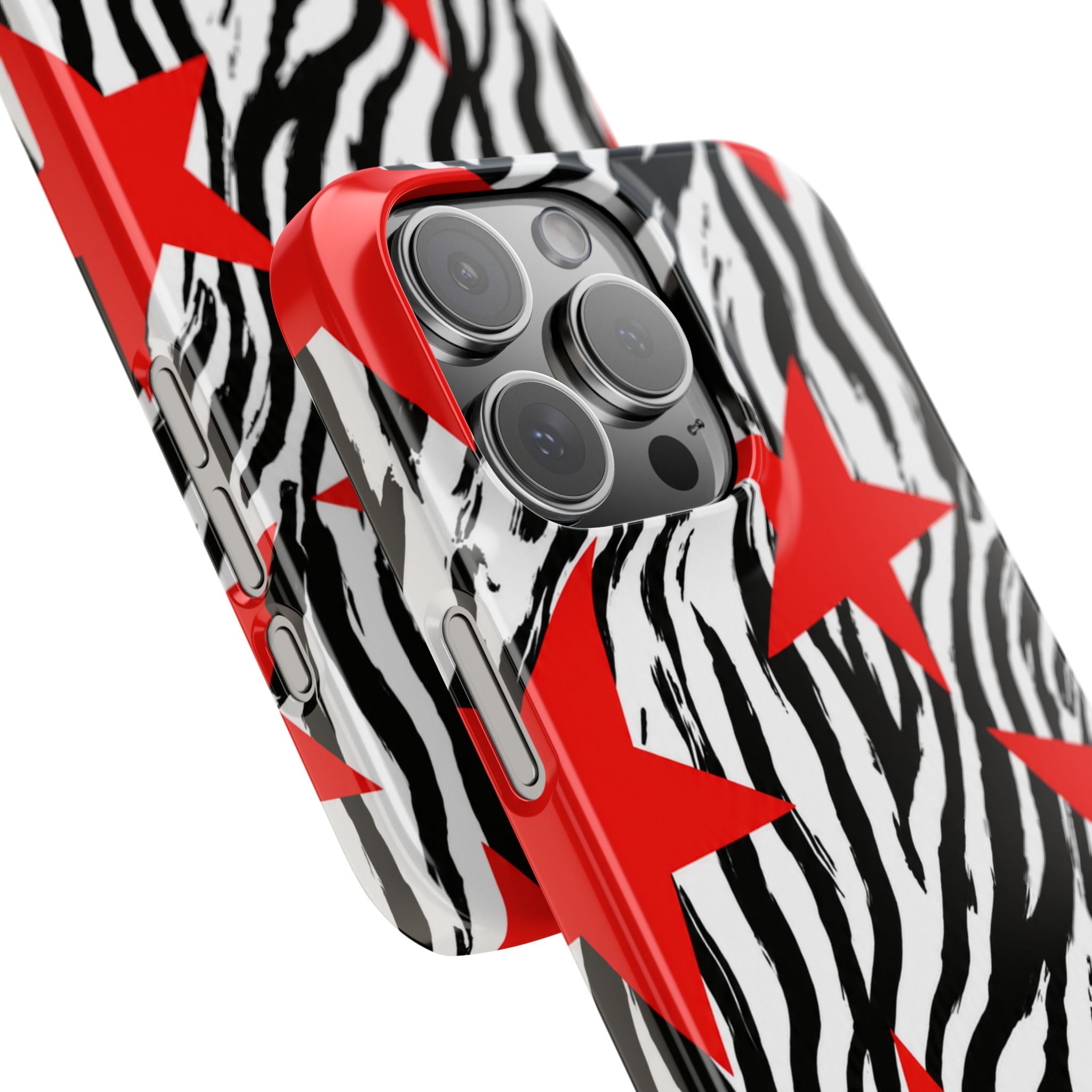 Retro Zebra Stars Phone Case