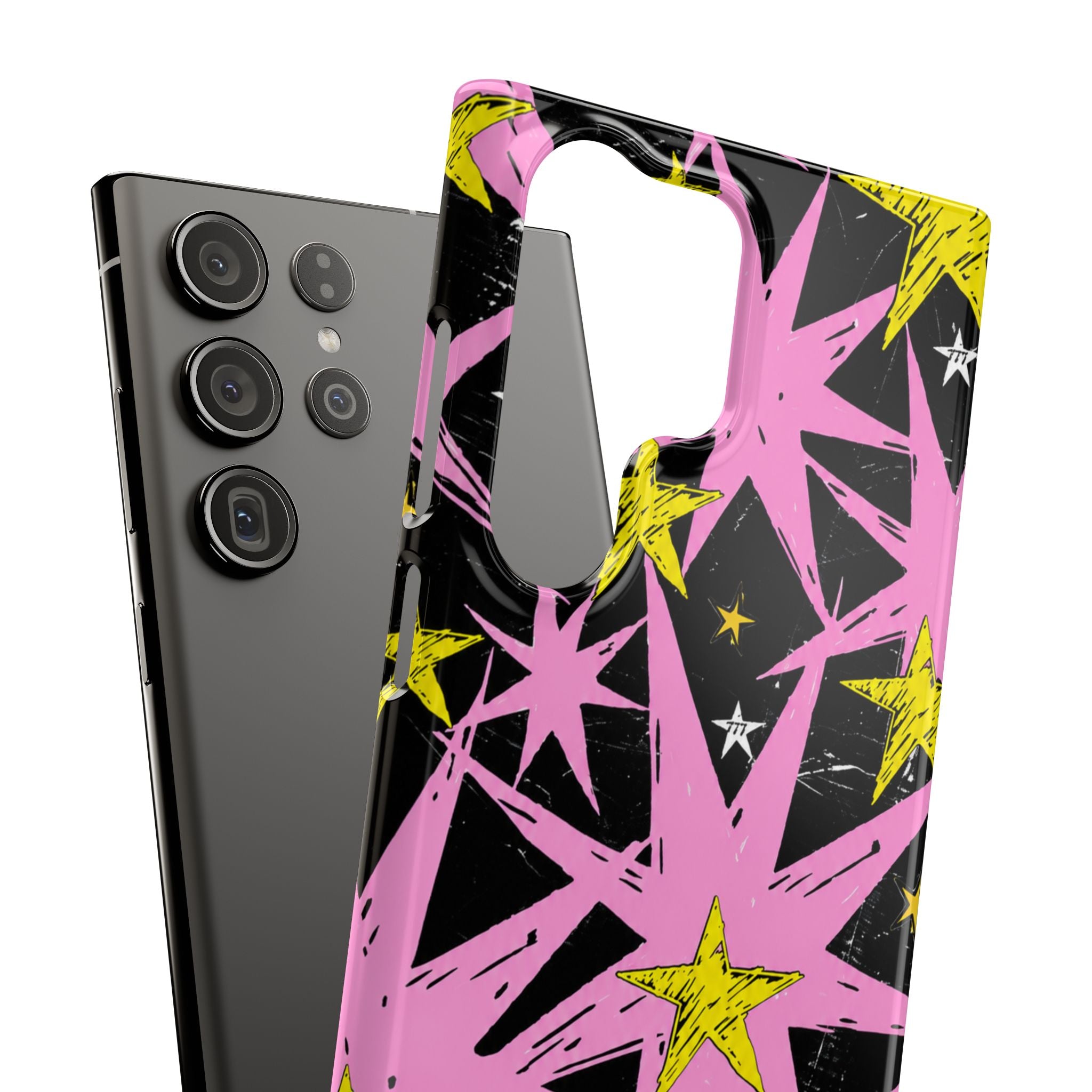 Pink Starburst Phone Case