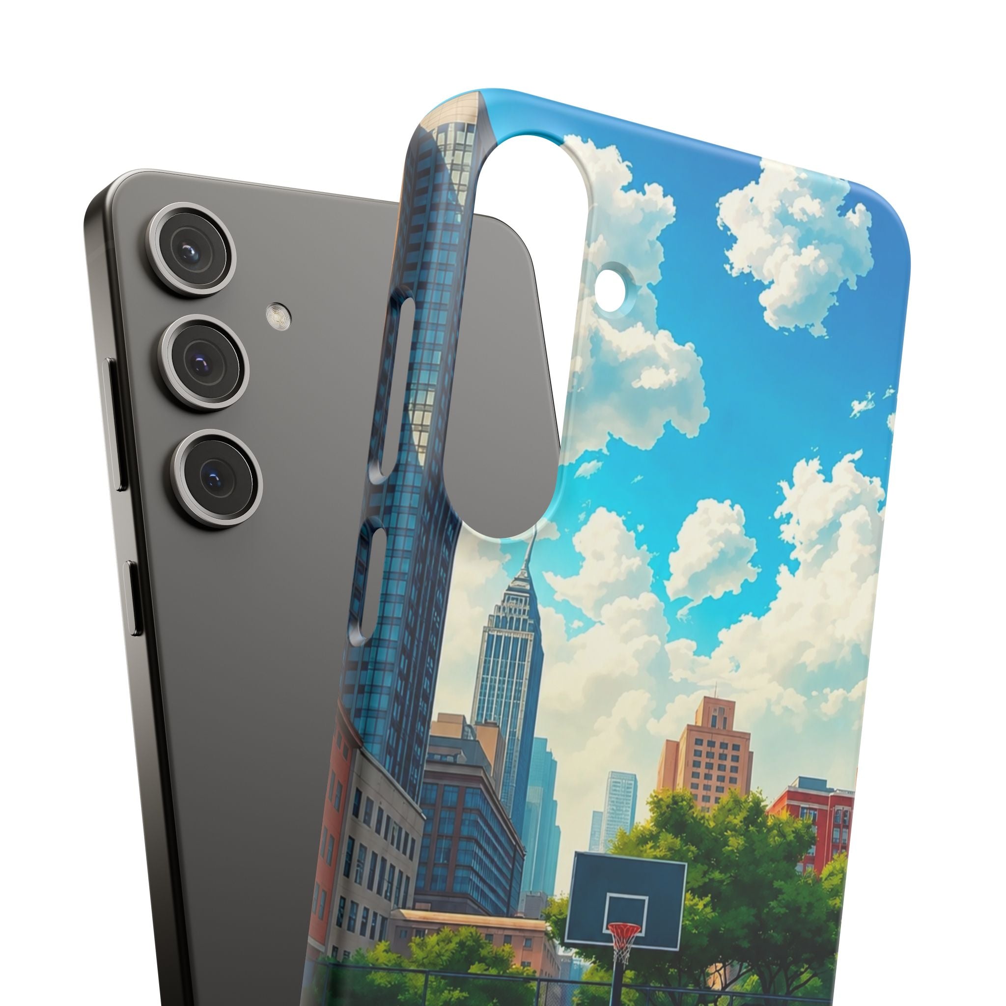Urban Basketball Court Phone Case