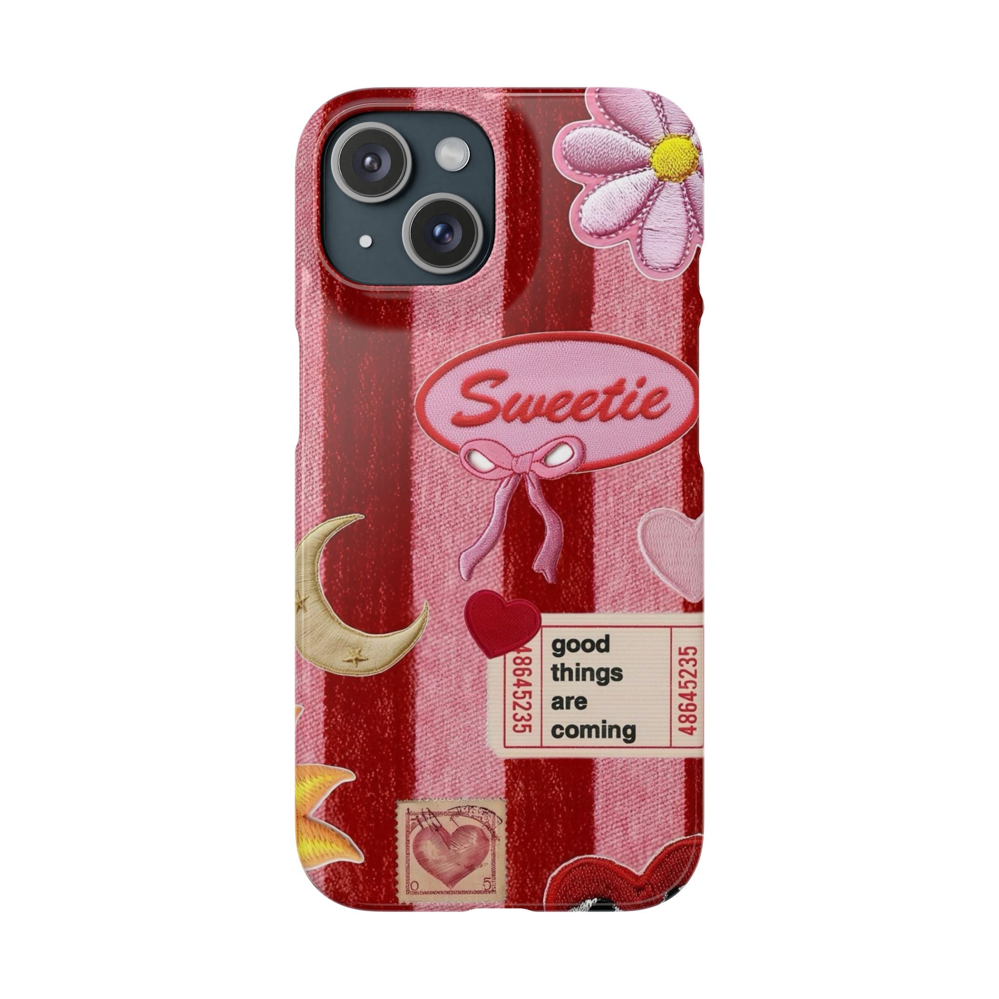 Coquette Patch Phone Case