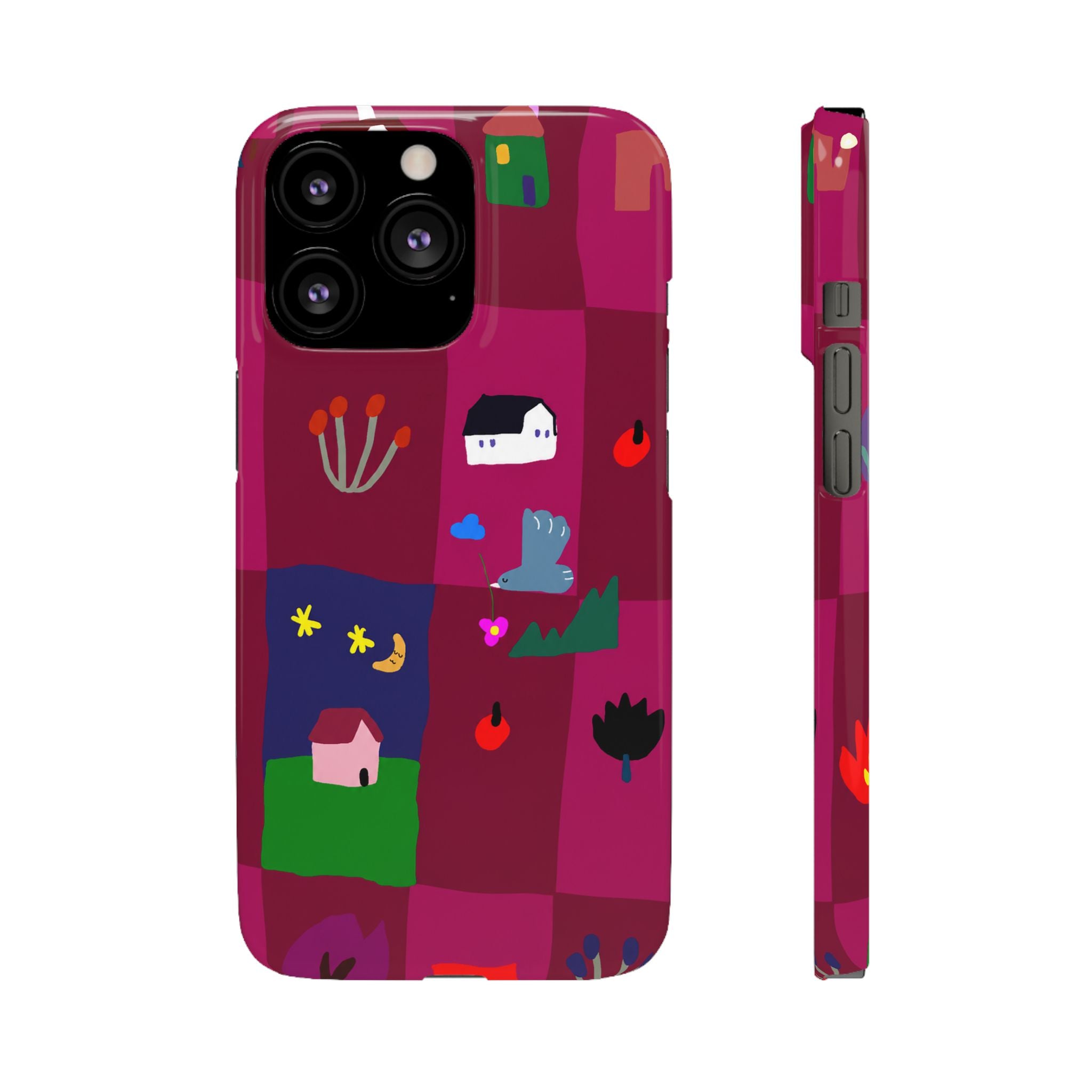 Whimsical Village Phone Case