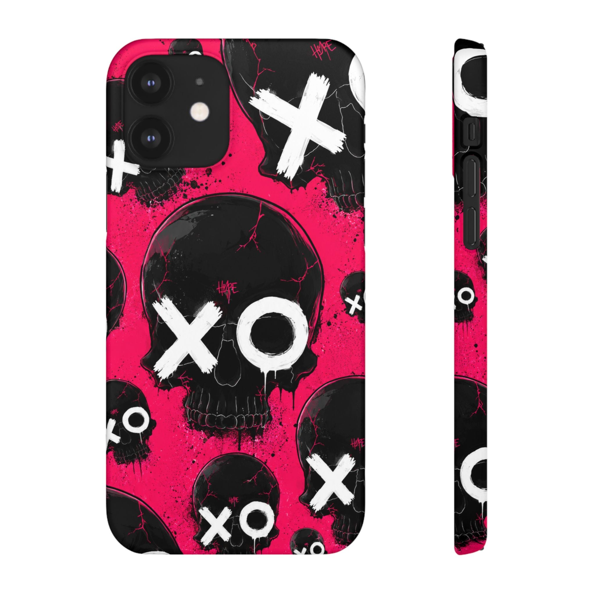 XO Skull Punk Phone Case