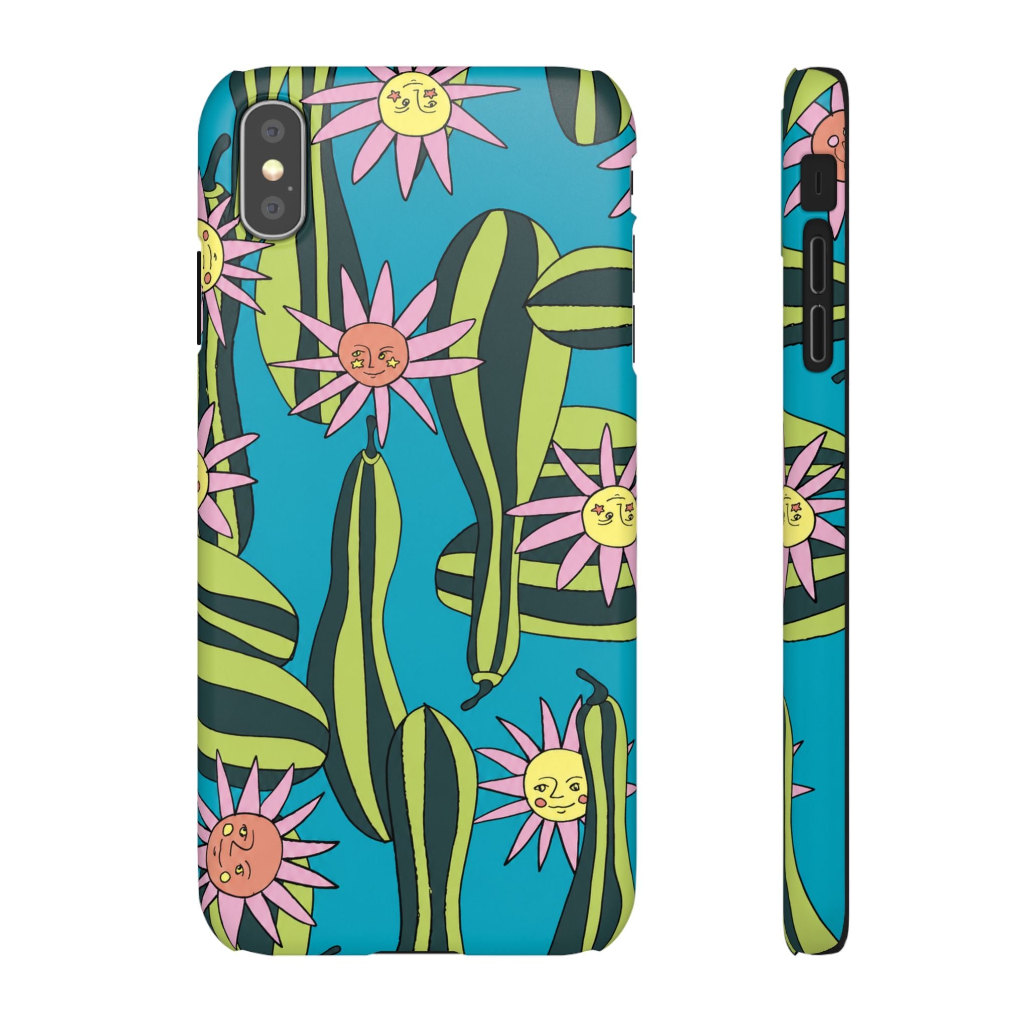 Whimsical Floral Garden Phone Case