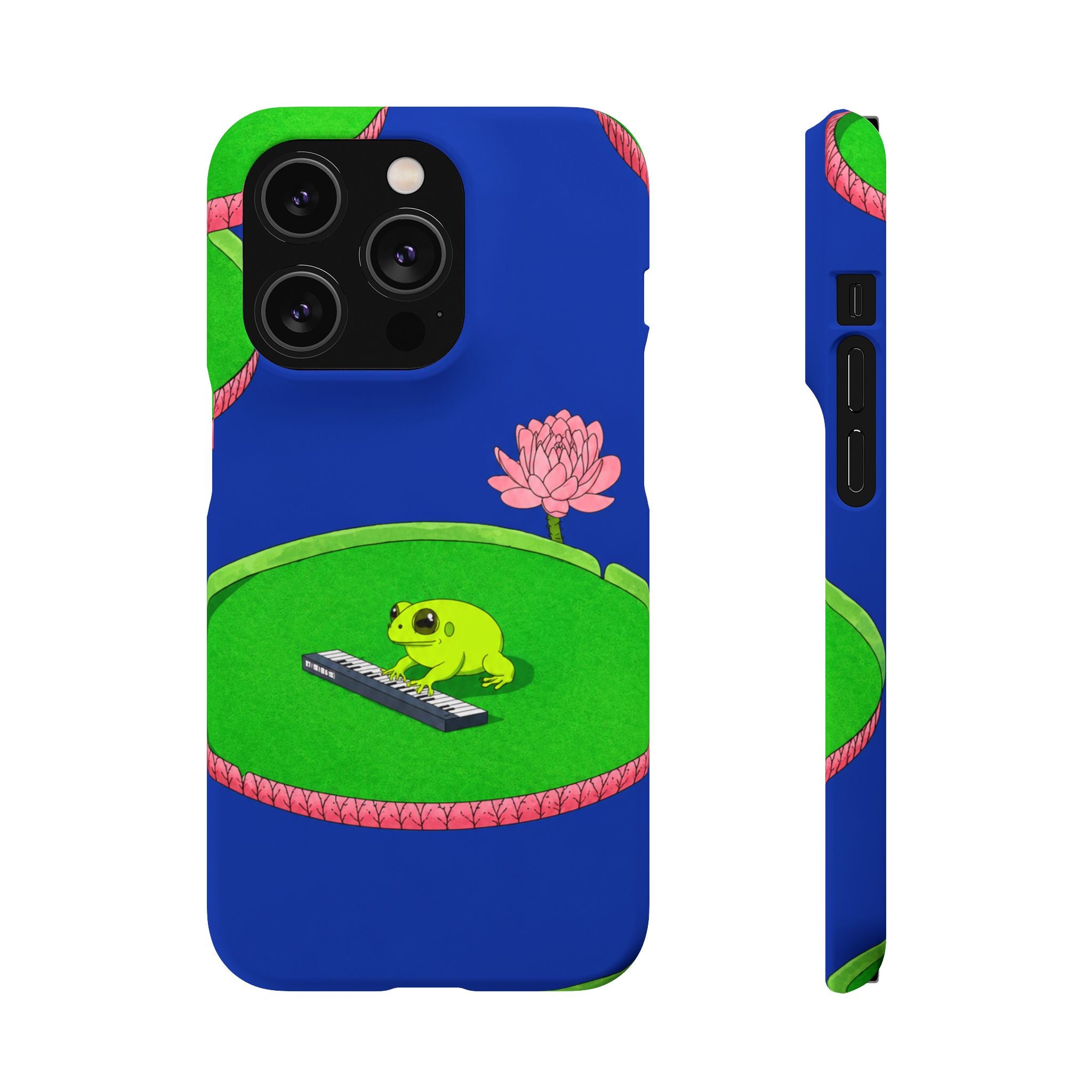 Frog Piano Phone Case