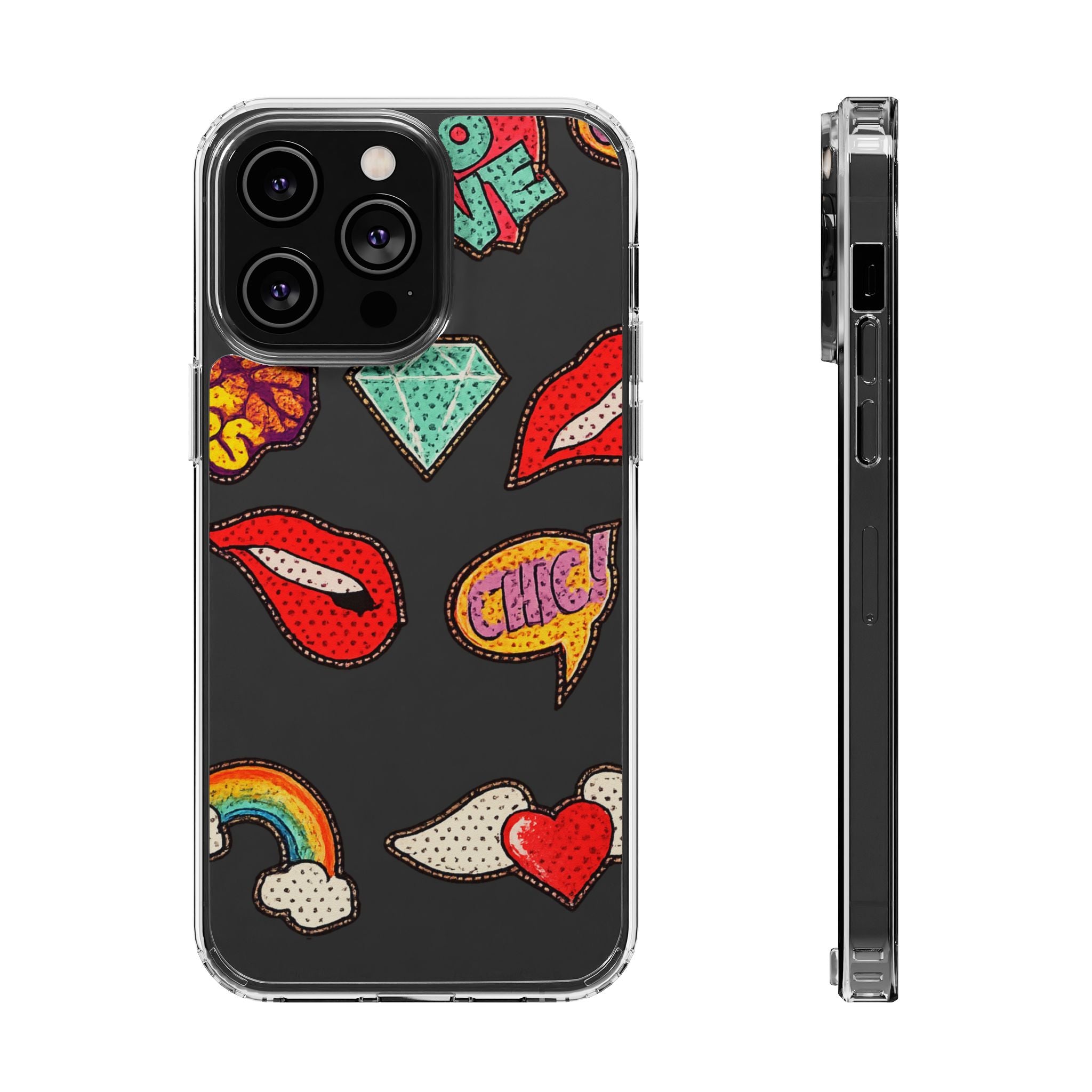 Clear Impact-Resistant Cases