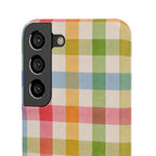 Pastel Plaid Phone Case