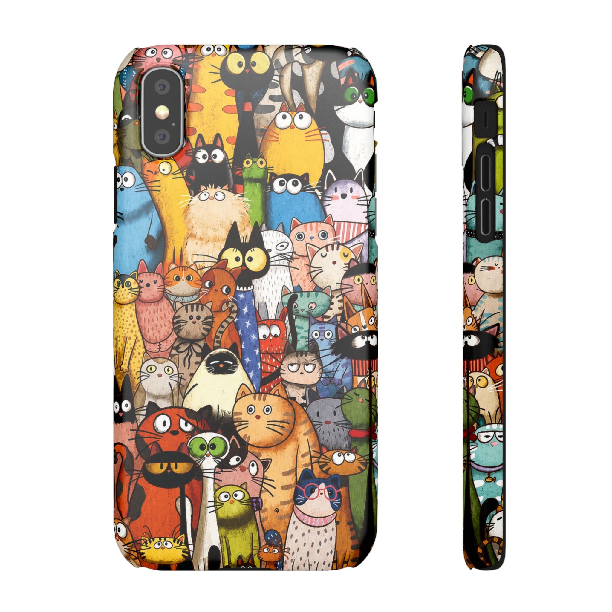 Cute Cat Pattern Phone Case