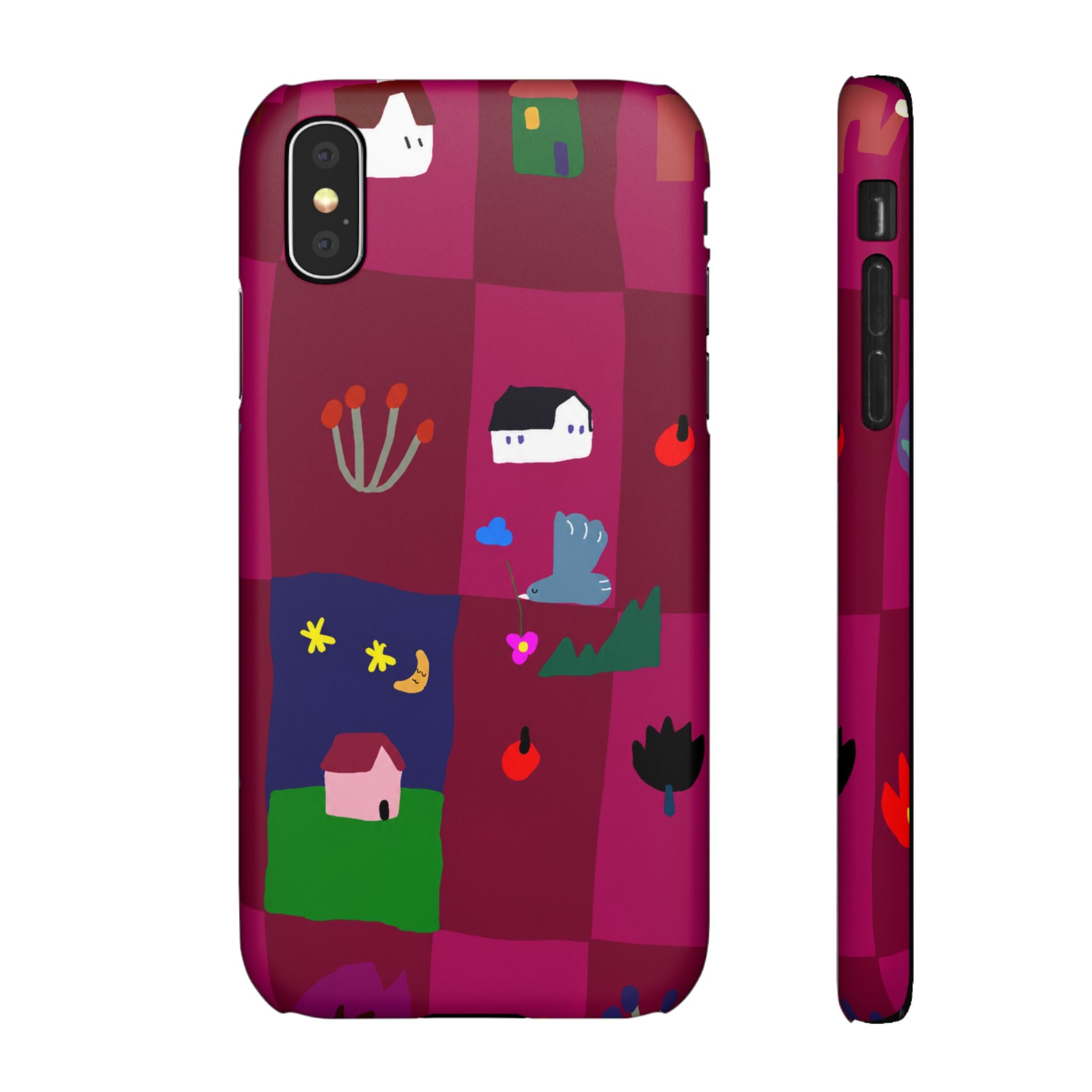 Whimsical Village Phone Case